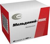 MIC Meldonium-Mick, 500 mg, 60 caps.
