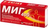 Berlin-Chemie Menarini Mig, 400 mg, 20 tab.