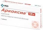 MSD Arcoxia, 120 mg, 7 tab.