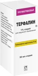 Nobel Terfaline Spray, 1%, 30 ml.