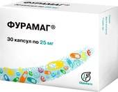 OlainFarm Furamag, 25 mg, 30 caps.