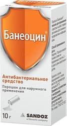 Sandoz Baneocin Powder, 10 g.