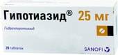 Sanofi Hypothiazide, 25 mg, 20 tab.