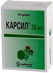 Sopharma Carsil, 35 mg, 80 tablets