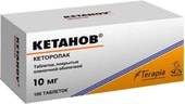 Terapia Ketanov, 10 mg, 100 tab.