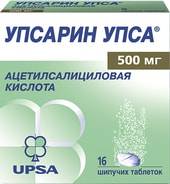 UPSA Uppsarin Upsa, 500 mg, 16 spike. tab.