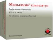Worwag Pharma Milgamma Compositum, 60 tablets