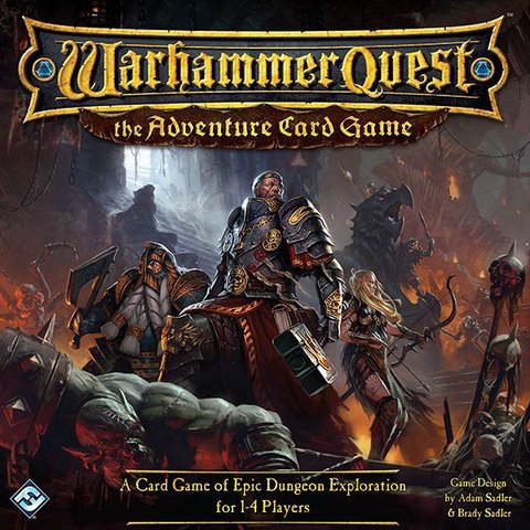 Copertina di Warhammer Quest: The Adventure Card Game