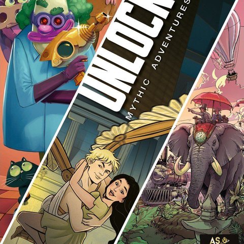 Copertina di Unlock!: Mythic Adventures
