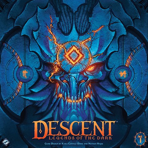 Copertina di Descent: Legends of the Dark