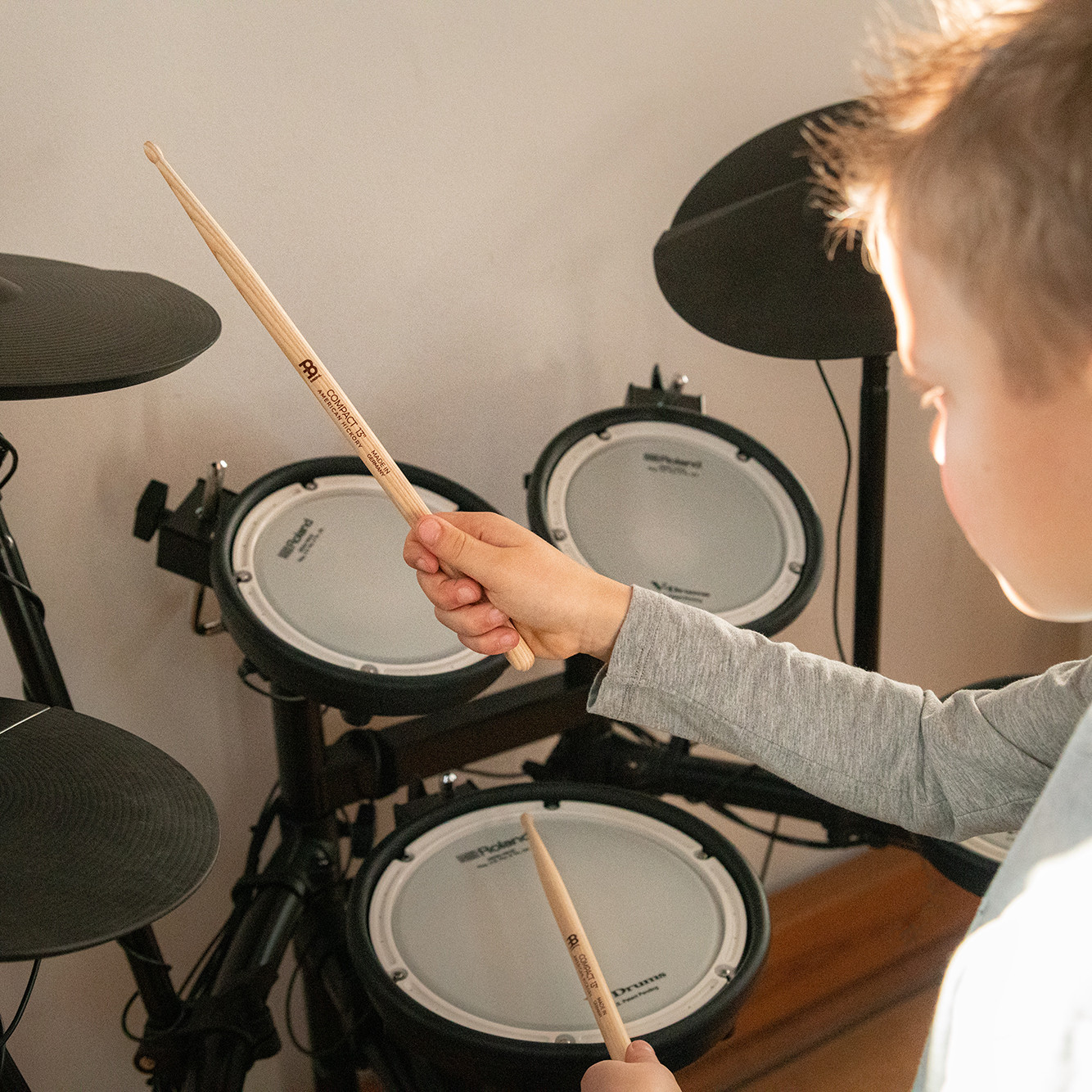 MEINL Stick & Brush - Compact 13" Drumstick (SB139)