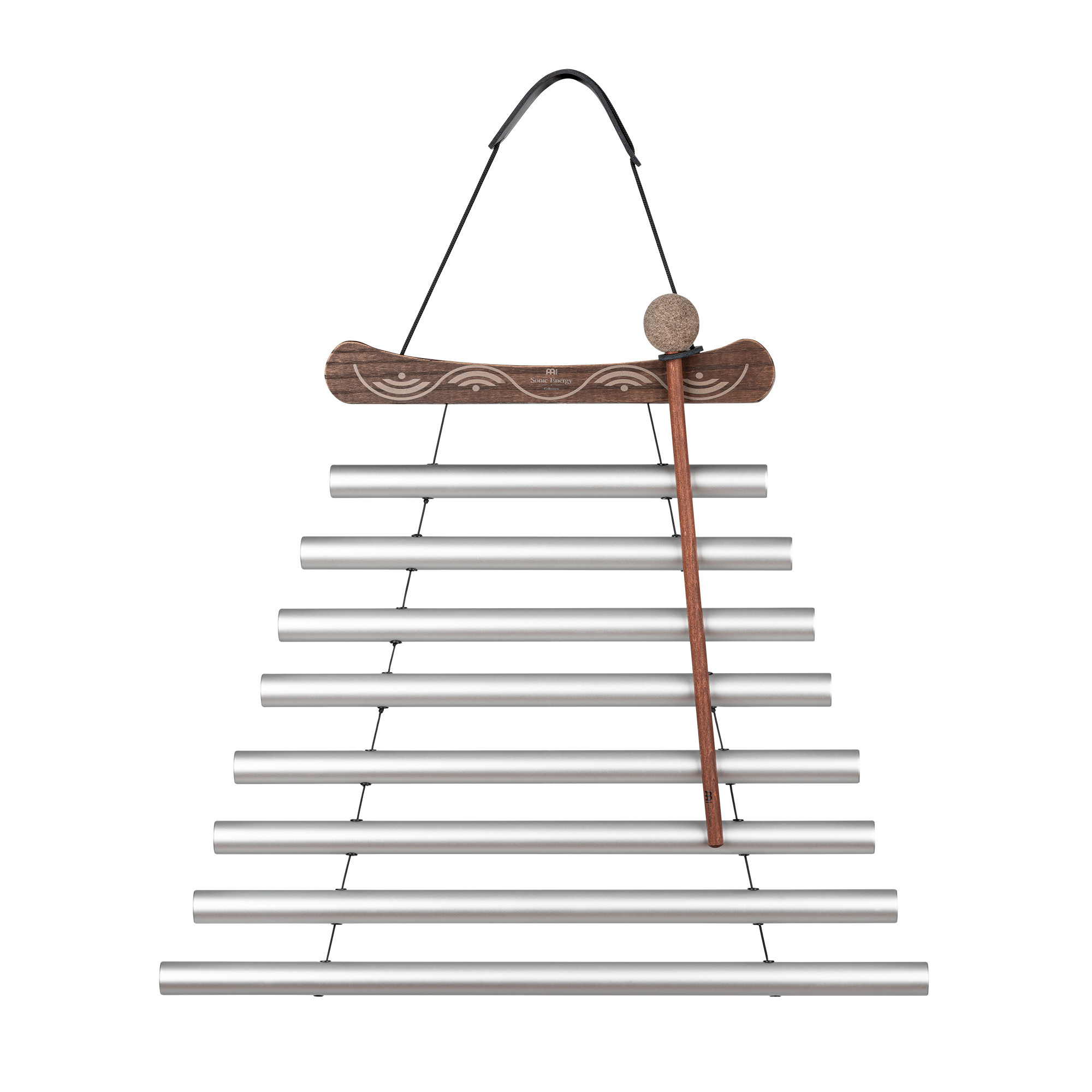 Meinl Sonic Energy Meditation Flow Chime 24"/60 cm - 432 Hz/8 Töne/C# Moll - Silber (MFC8CSHMIS)