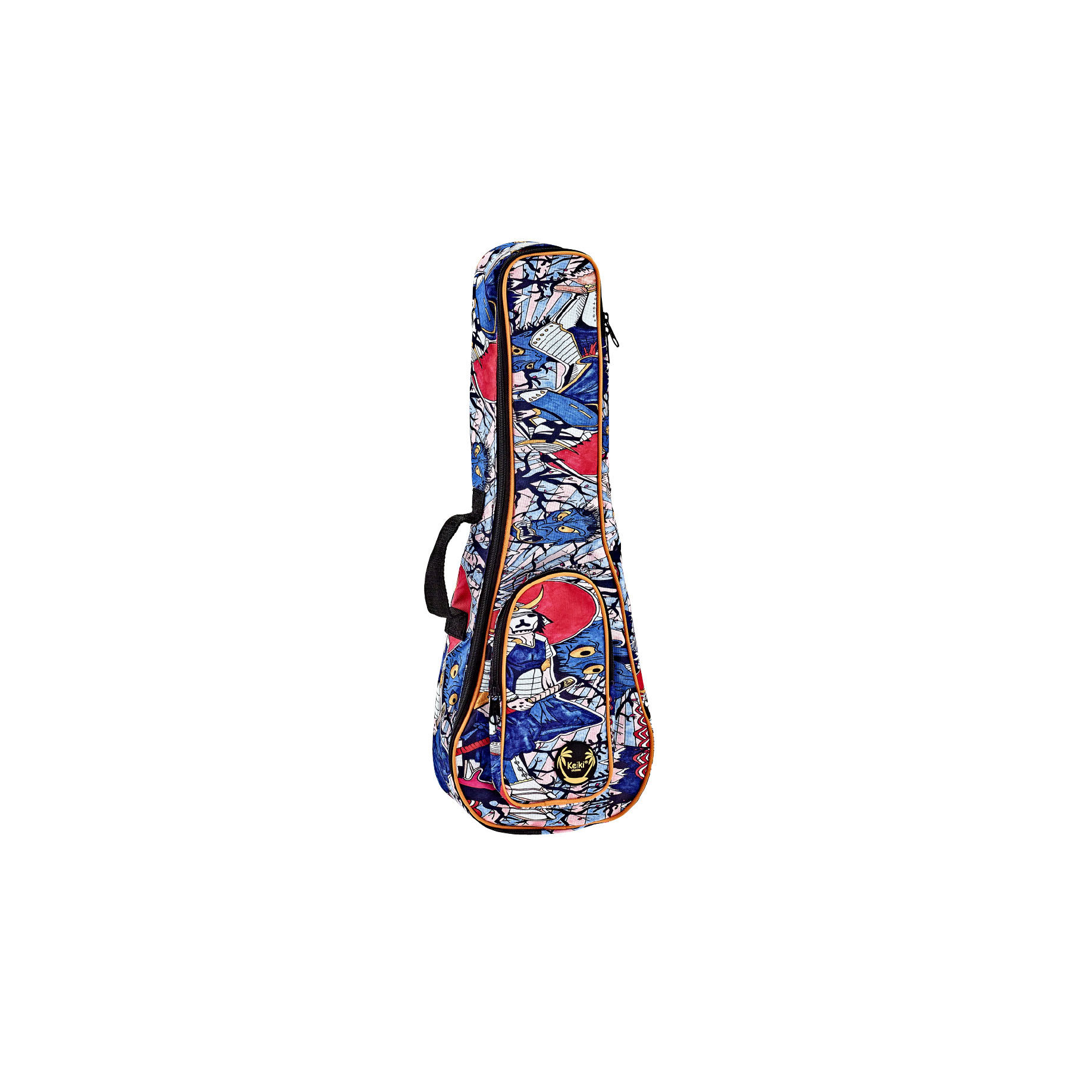 KEIKI Designer Serie Konzert Ukulele Bag - Samurai (KUB-SR-CC)