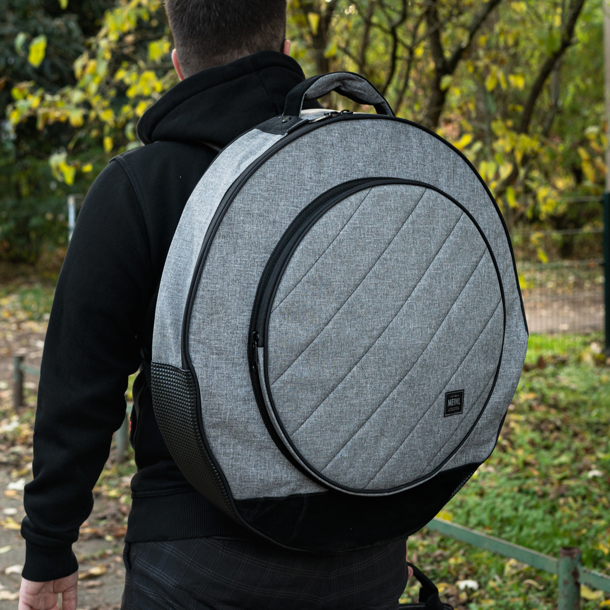 MEINL Cymbals Classic Woven Cymbal Bag - 22” Gray (MCCB22GY)