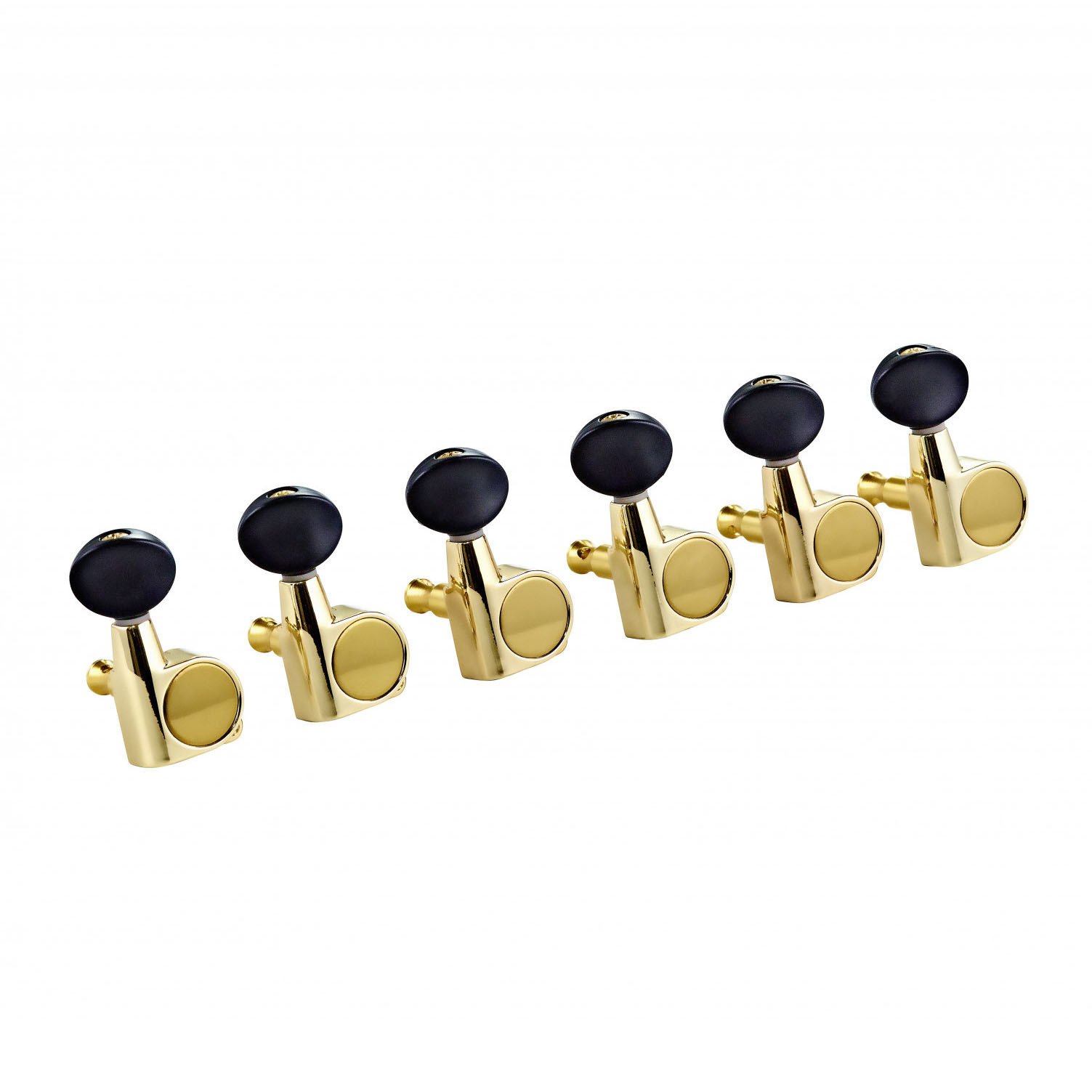 ORTEGA 6 in Line Guitar Tuning Machines - Gold (OTMEG6L-GO)