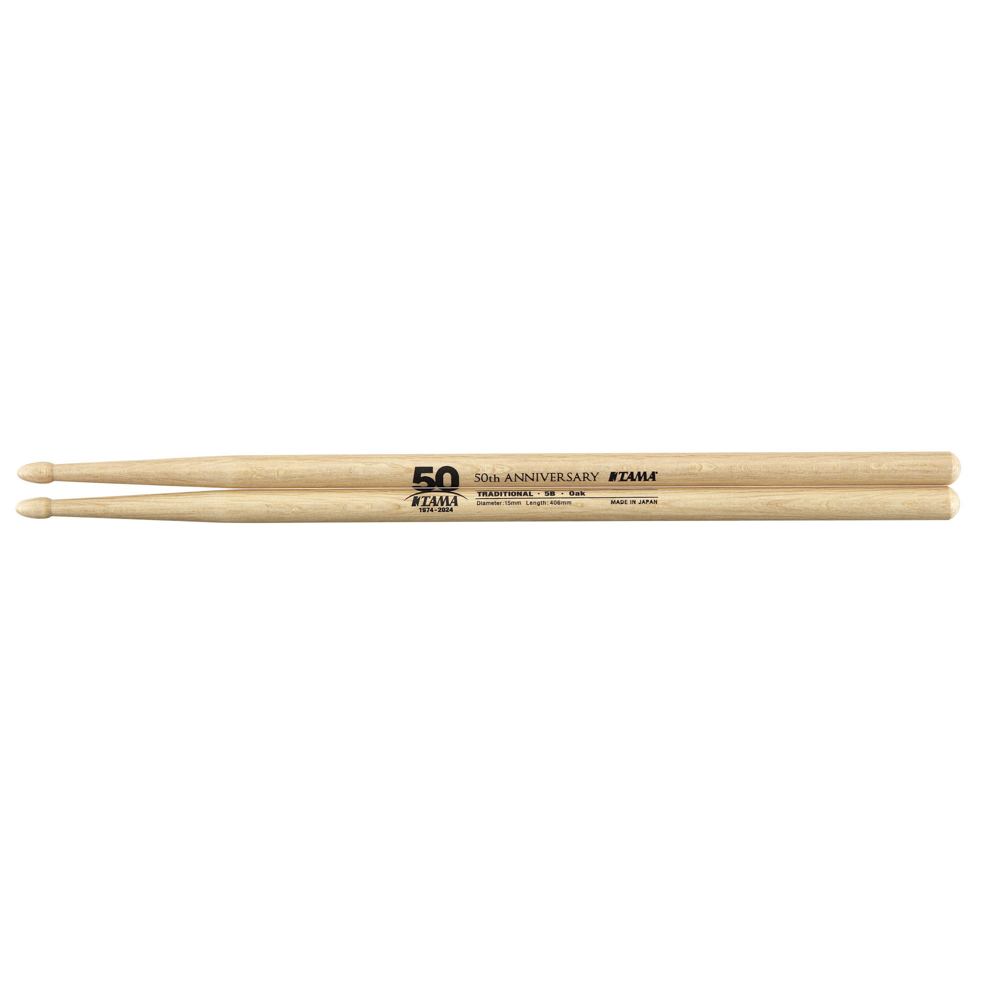 TAMA 50th Anniversary 5B Drumsticks - 1 Paar (TAMA-5B-50TH)