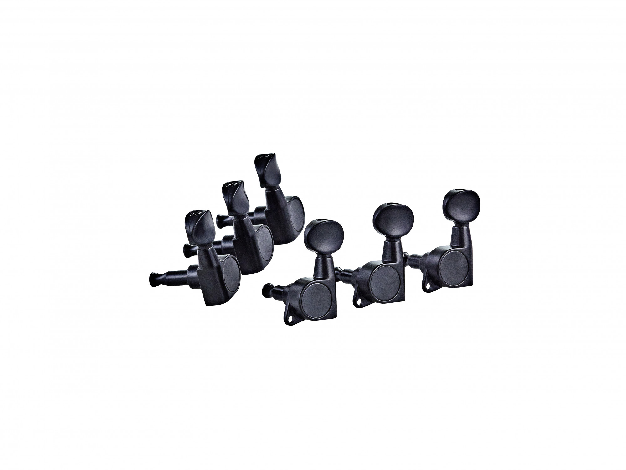 ORTEGA 3+3 Guitar Tuning Machines - Black (OTMEG33-GB)