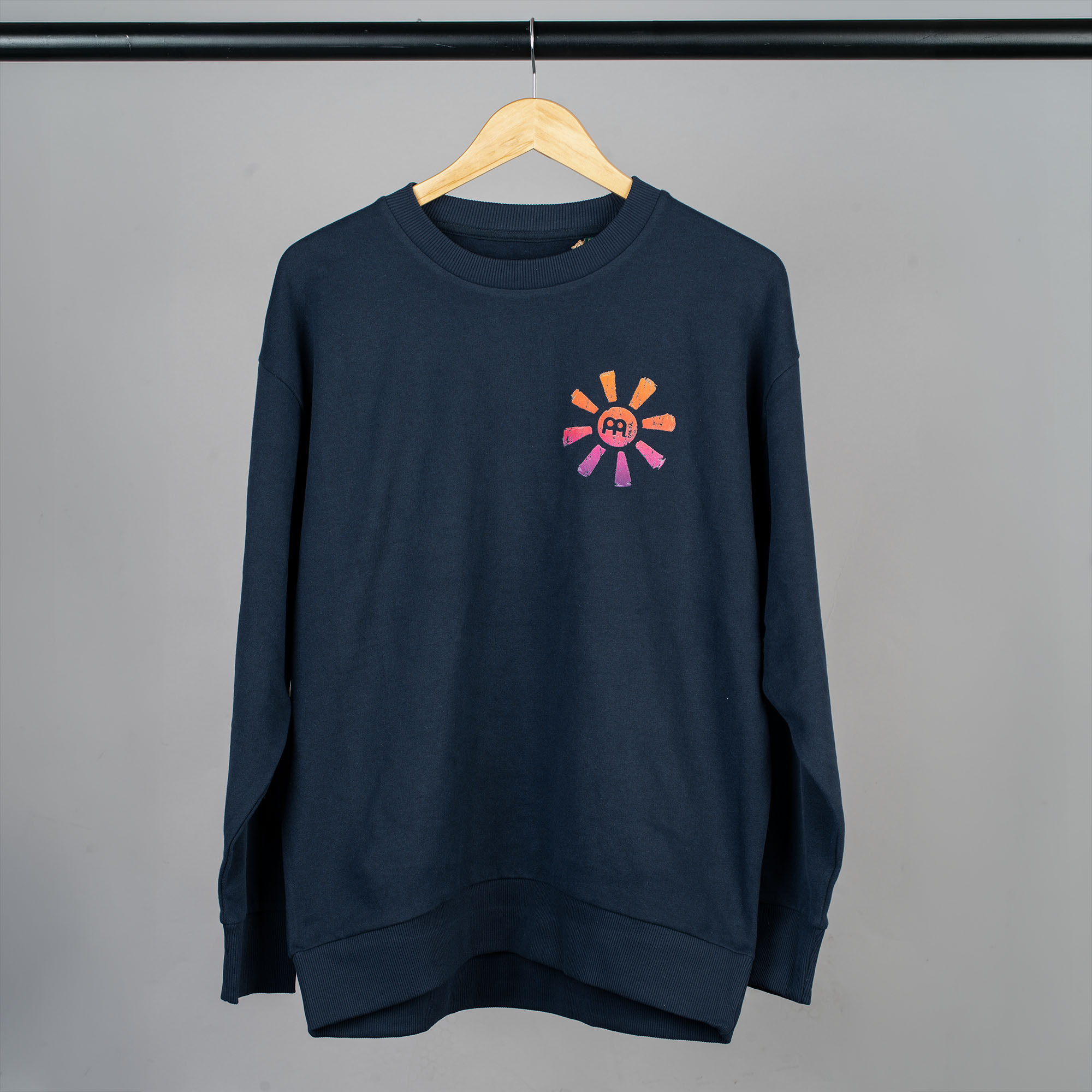 MEINL Percussion Sweatshirt – Navy Blue (MP-SWEA-S-XS)
