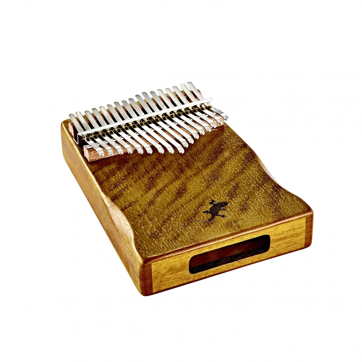 ORTEGA Lizard Series Kalimba 17 Töne - Solid Golden Phoebe (OKB3)