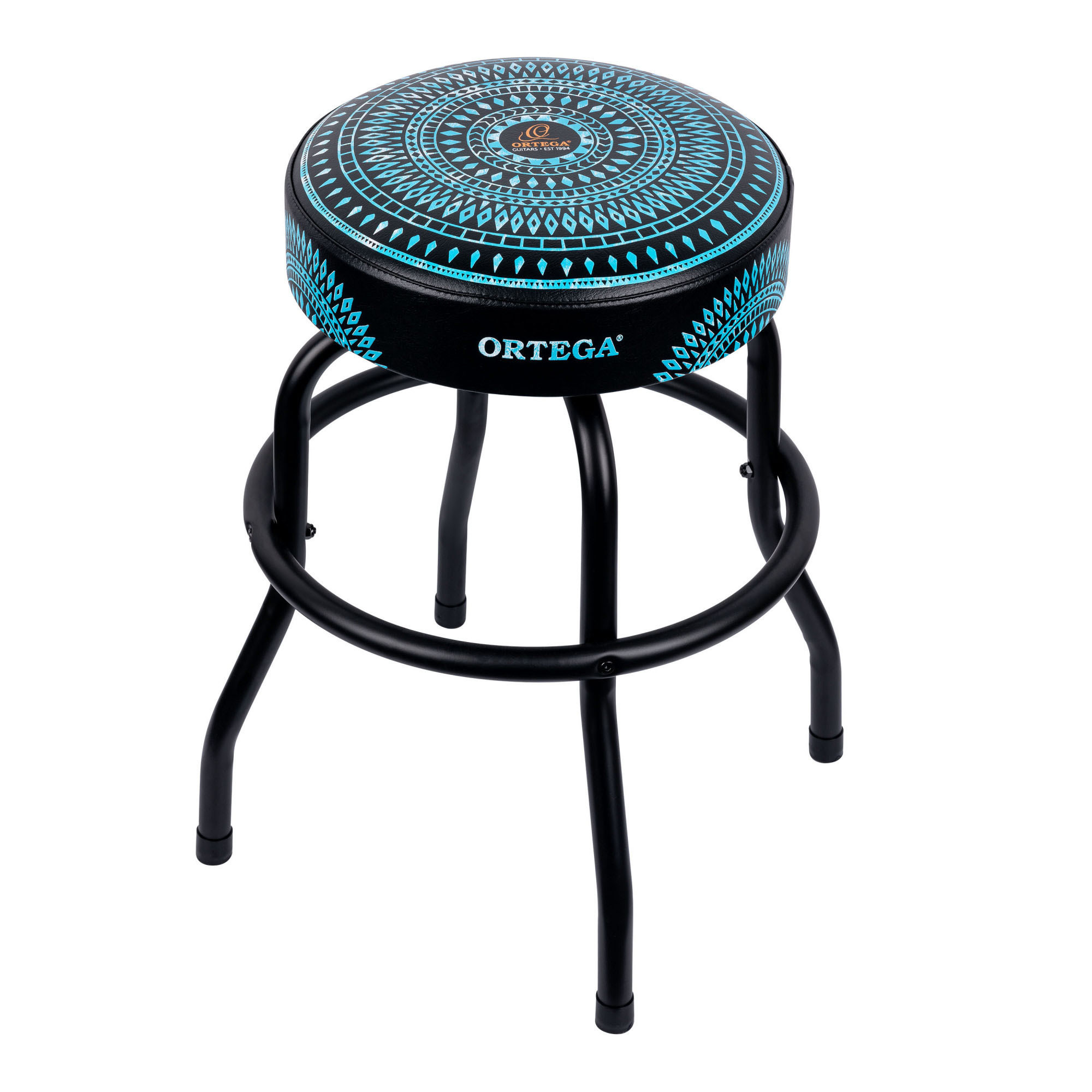 ORTEGA Bar-Stool 24" - Blue Kaleidoscope (OBS24-BLKC)