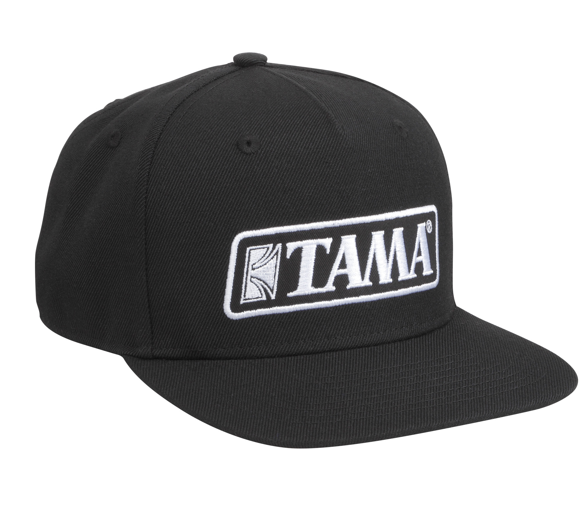 TAMA Baseball Cap Schwarz - Weiß gesticktes Logo (TAMC001)