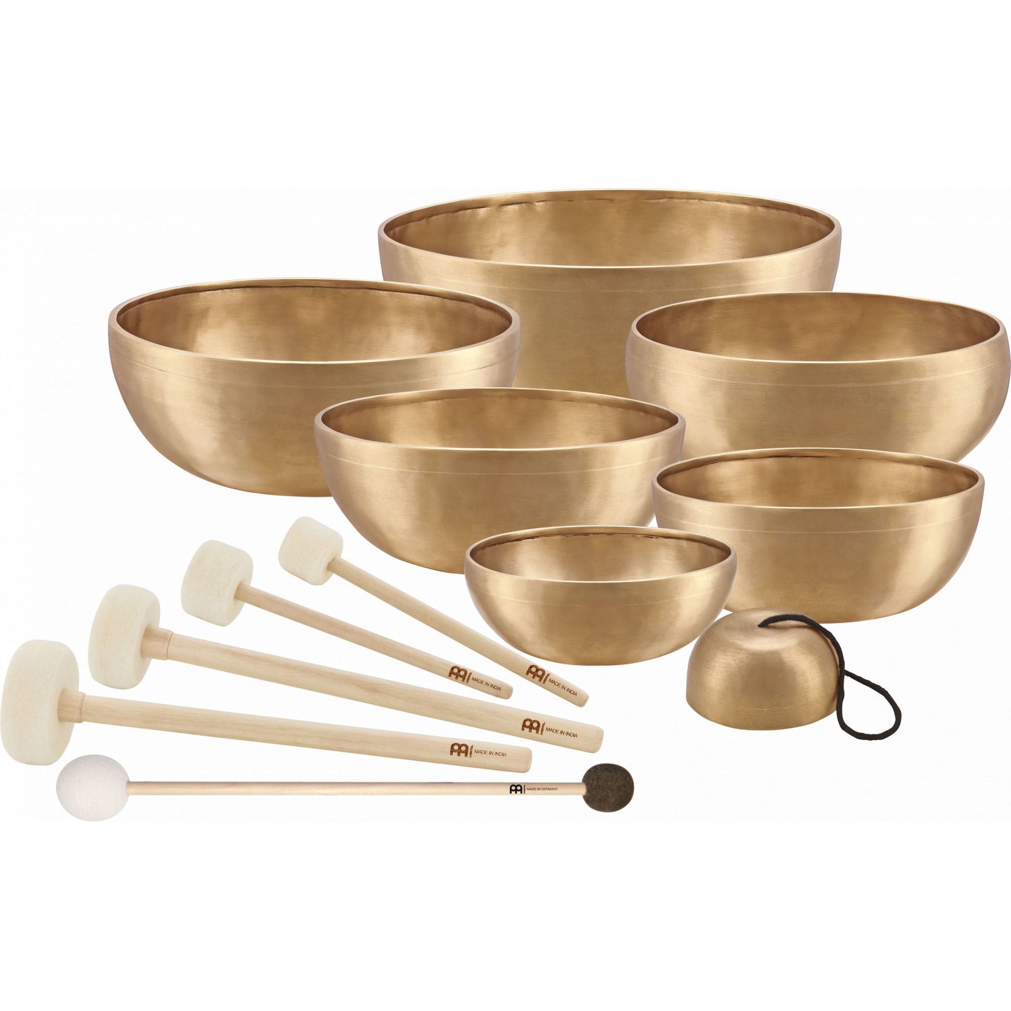 Meinl Sonic Energy 7-teiliges Singing Bowl Chakra Set - 250/700/1000/1400/1500/1800/2200g (SB-SET-CHA)