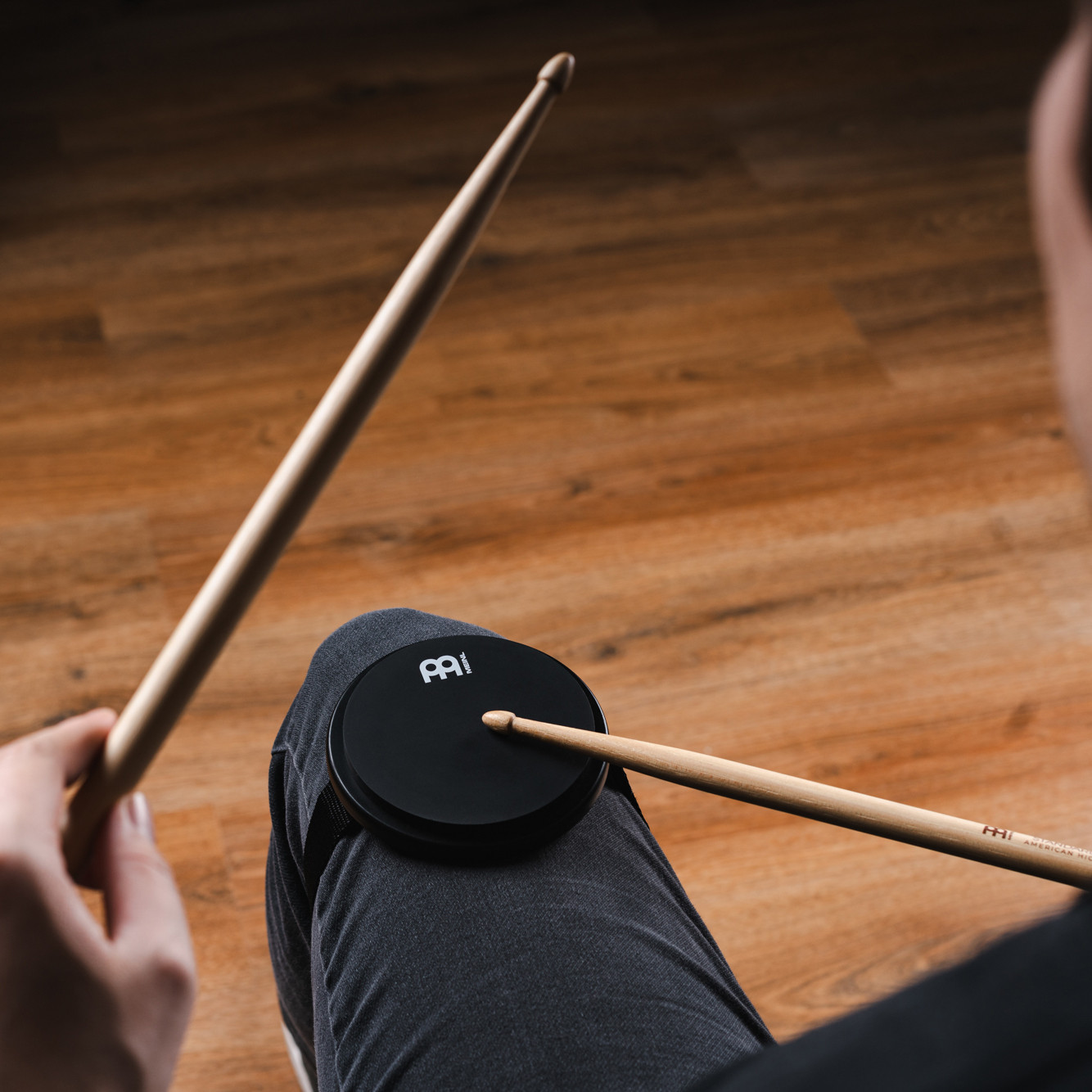 MEINL Cymbals 4" Knee Practice Pad - Black
 (MKPP4BK)