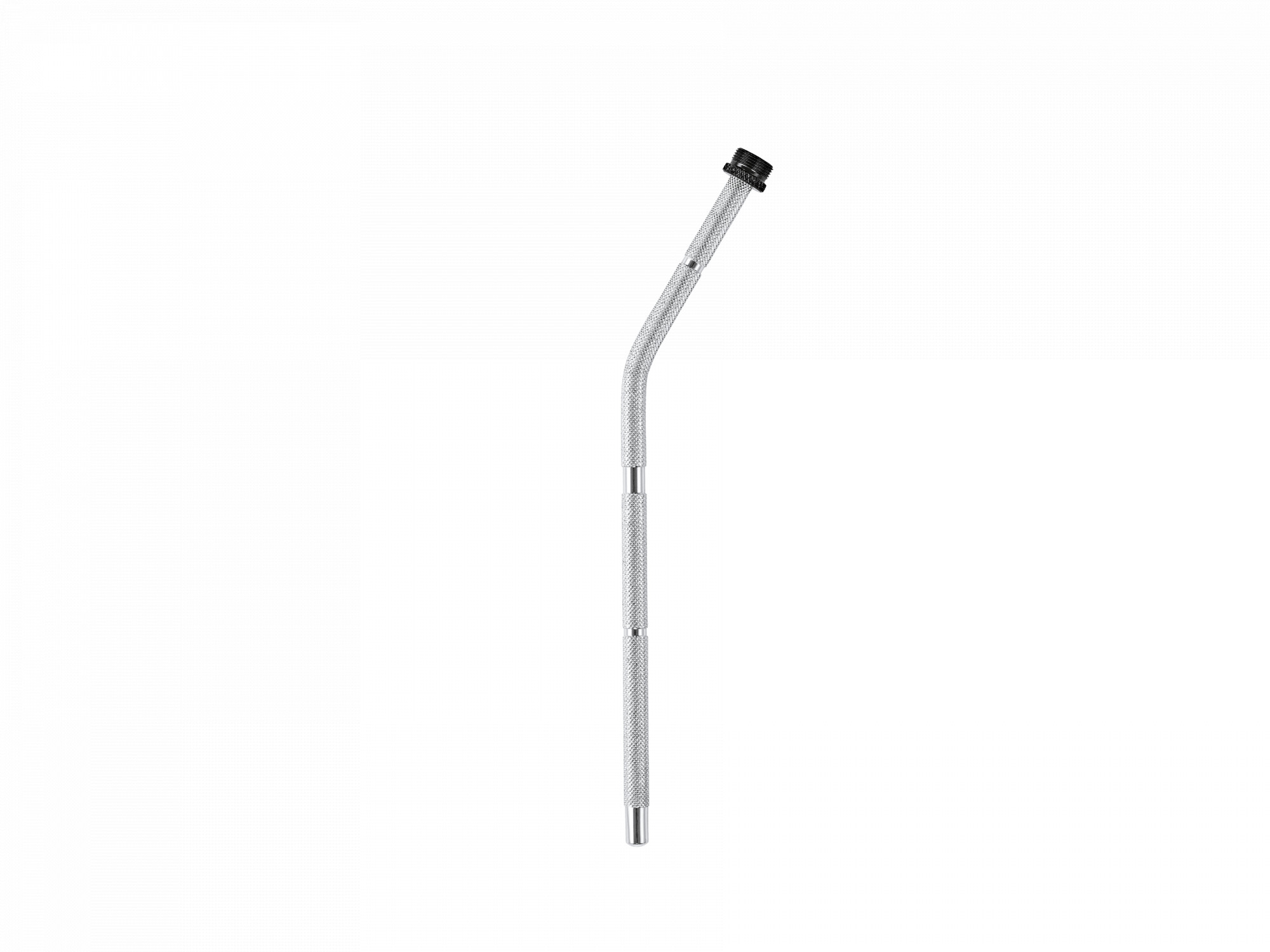 MEINL Percussion rod with threaded microphone connector - angled (MC-MR2)