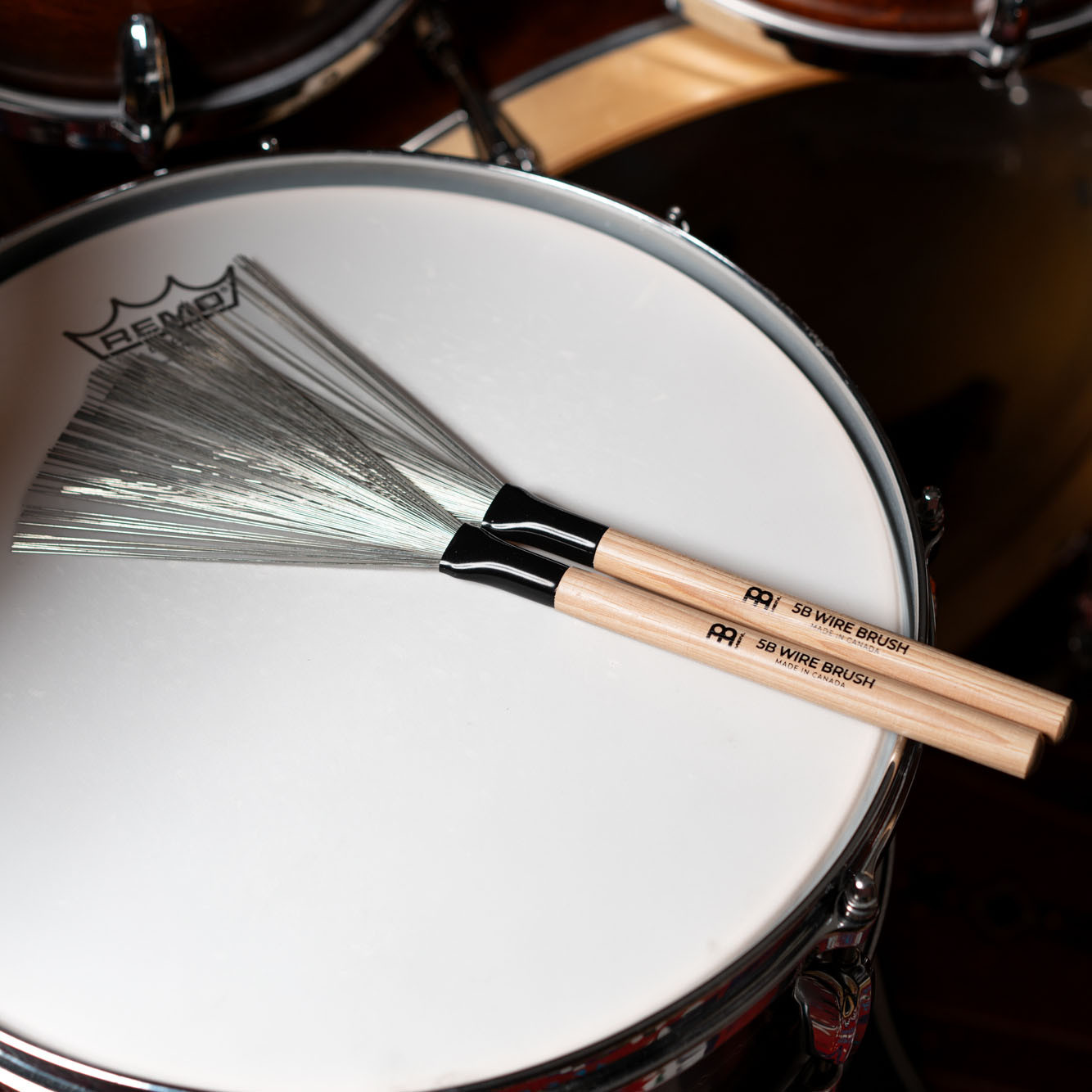 MEINL Stick & Brush - 5B Fixed Wire Brush (SB311)