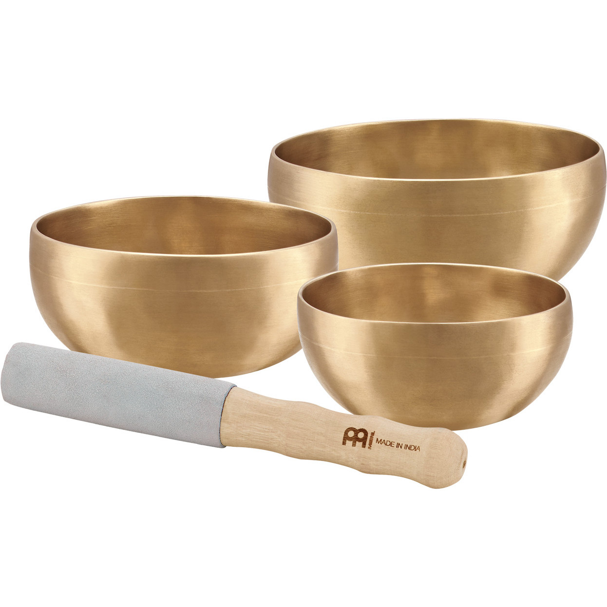 Meinl Sonic Energy 3-teiliges Universal Series Singing Bowl Set - 400/500/600g (SB-U-1500)