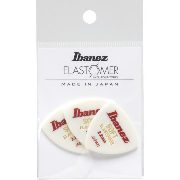 IBANEZ Elastomer Picks - 3er Pack (BEL4ST22)