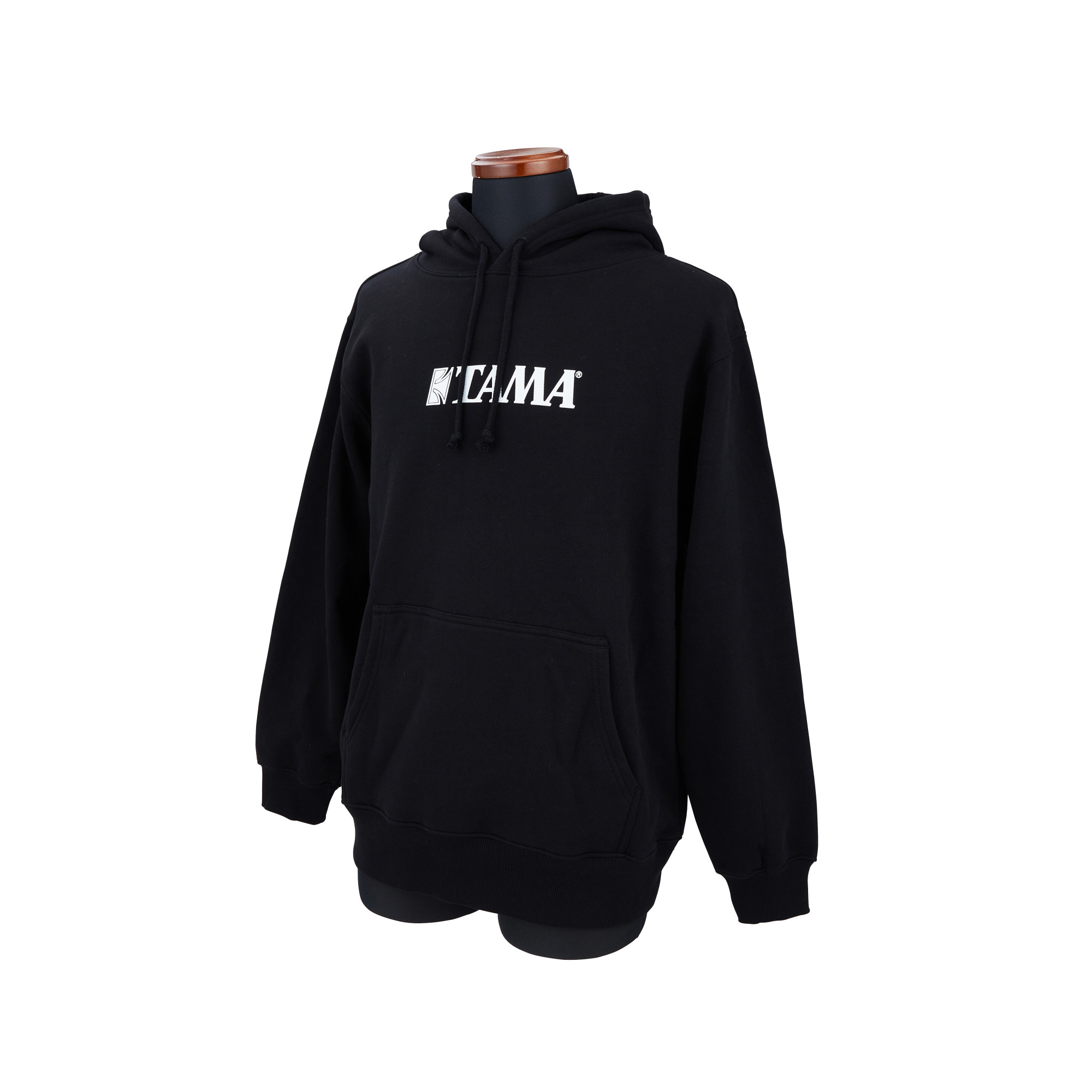 TAMA Hoodie white Logo Size S (TAMP001S)