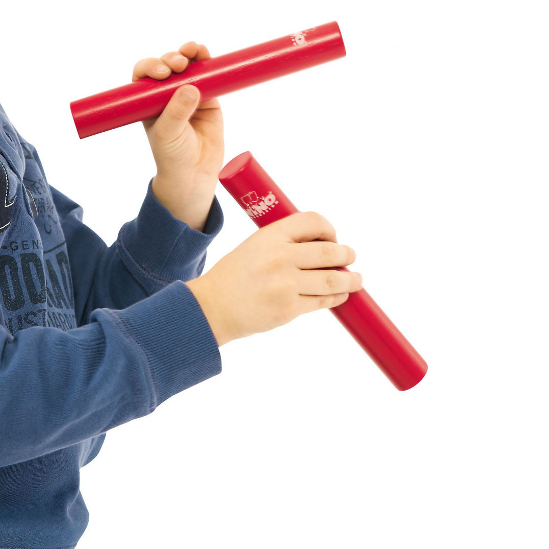 NINO Percussion Rattle Sticks - 7" (NINO576R)