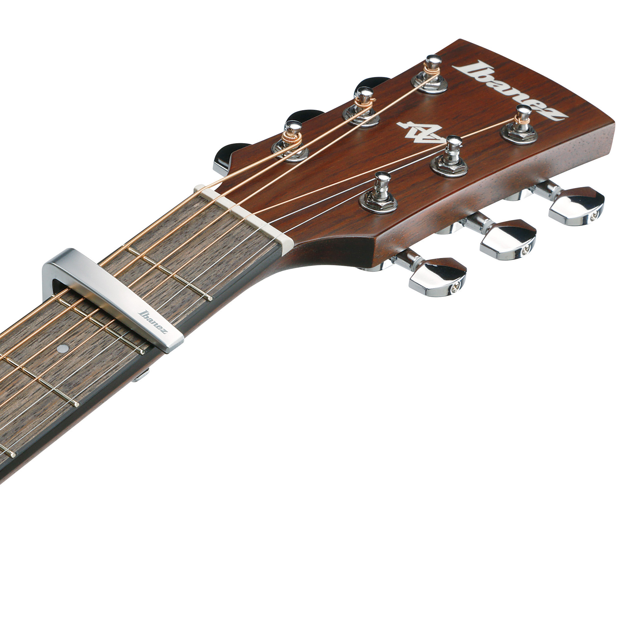 IBANEZ Kapodaster für Akustikgitarren und E-Gitarren - für gewölbte Griffbretter (IGCZ10)