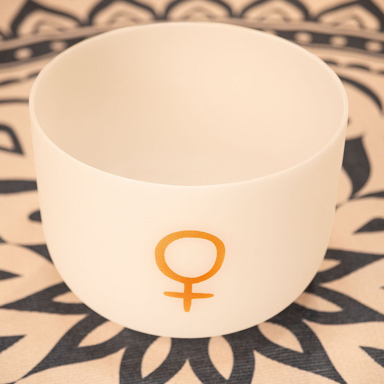 Meinl Sonic Energy 12" Planetary Tuned Crystal Singing Bowl, Venus 221.23 Hz (PCSB12V)