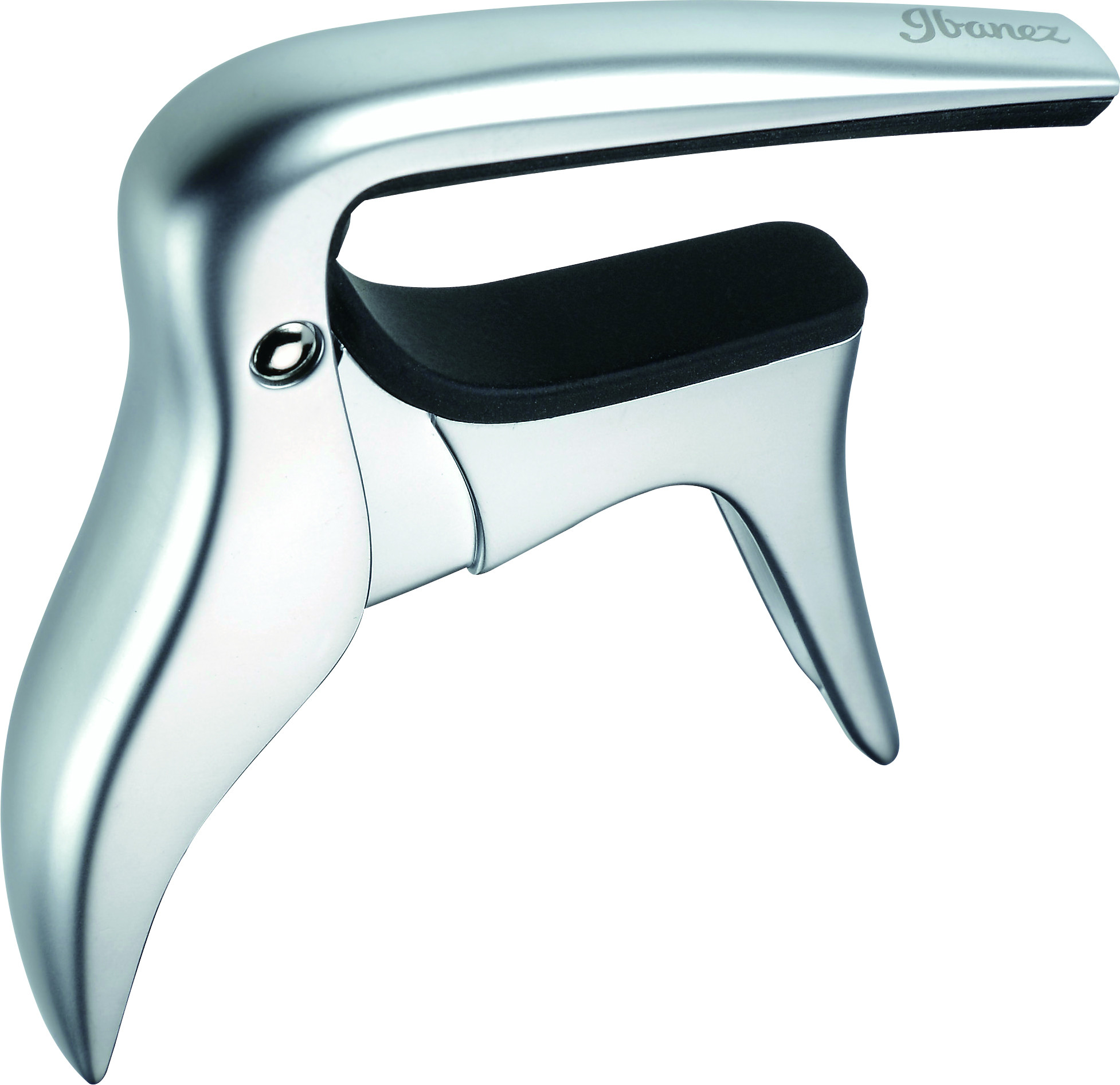 IBANEZ Kapodaster für Akustikgitarren und E-Gitarren - für gewölbte Griffbretter (IGC10)