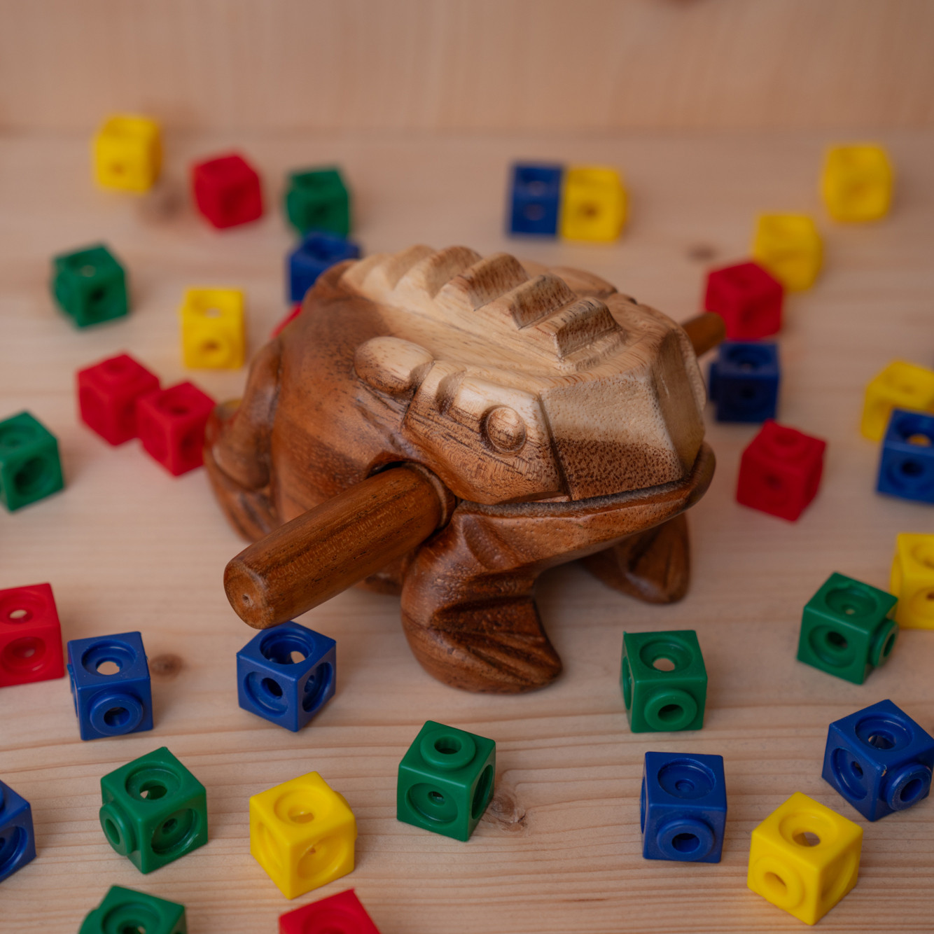 NINO Percussion Wood Frog Güiro - Large (NINO515NT)