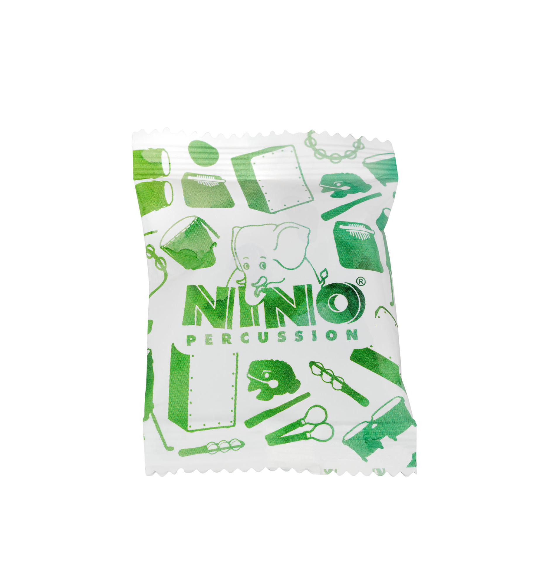 NINO Percussion Fruchtgummi 10 g, Herzform, Himbeergeschmack (NI-FRUITGUMMY)