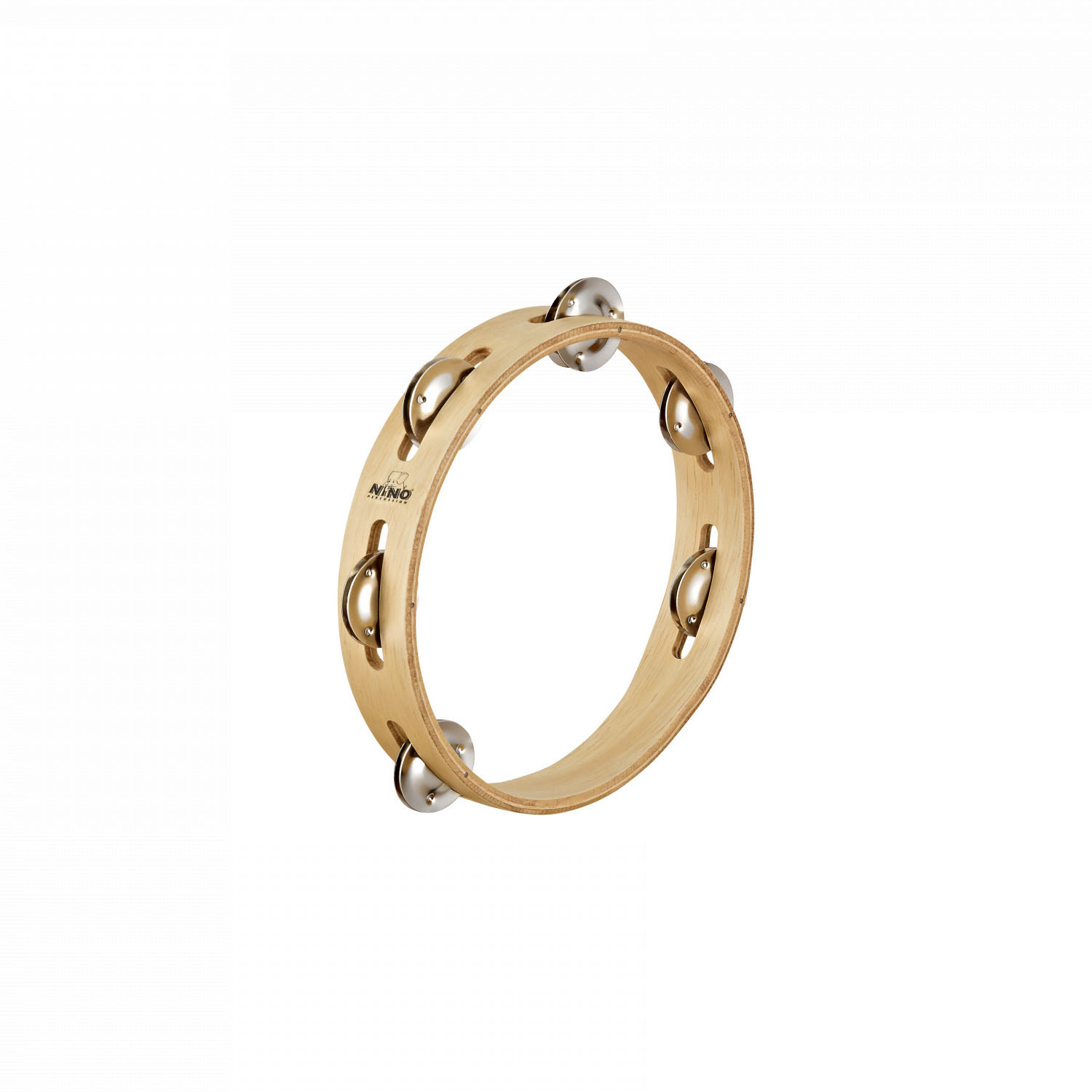 NINO Percussion Wood Tambourine - 8" (NINO46)