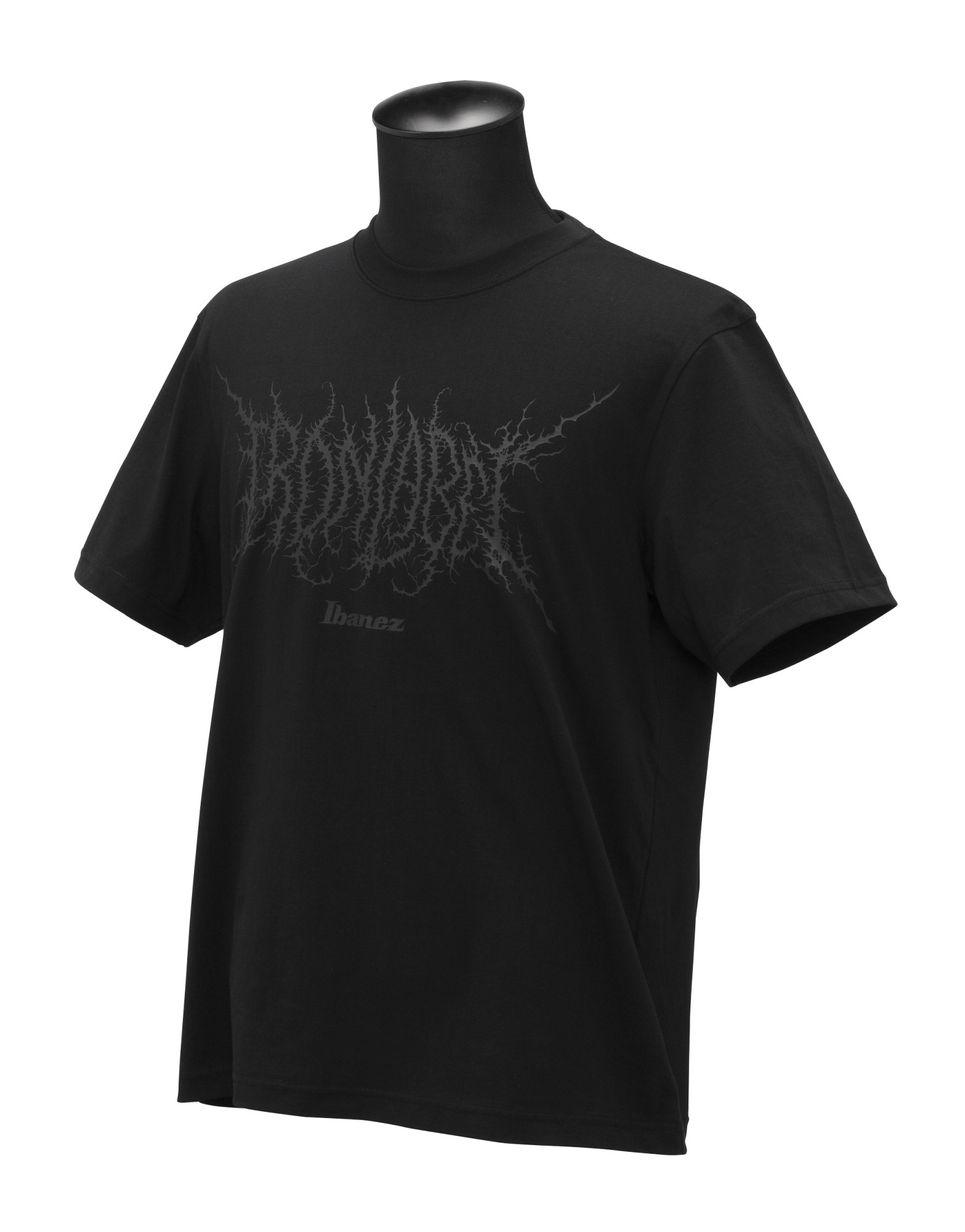 IBANEZ Iron Label T-shirt Black - S (IBAT011S)