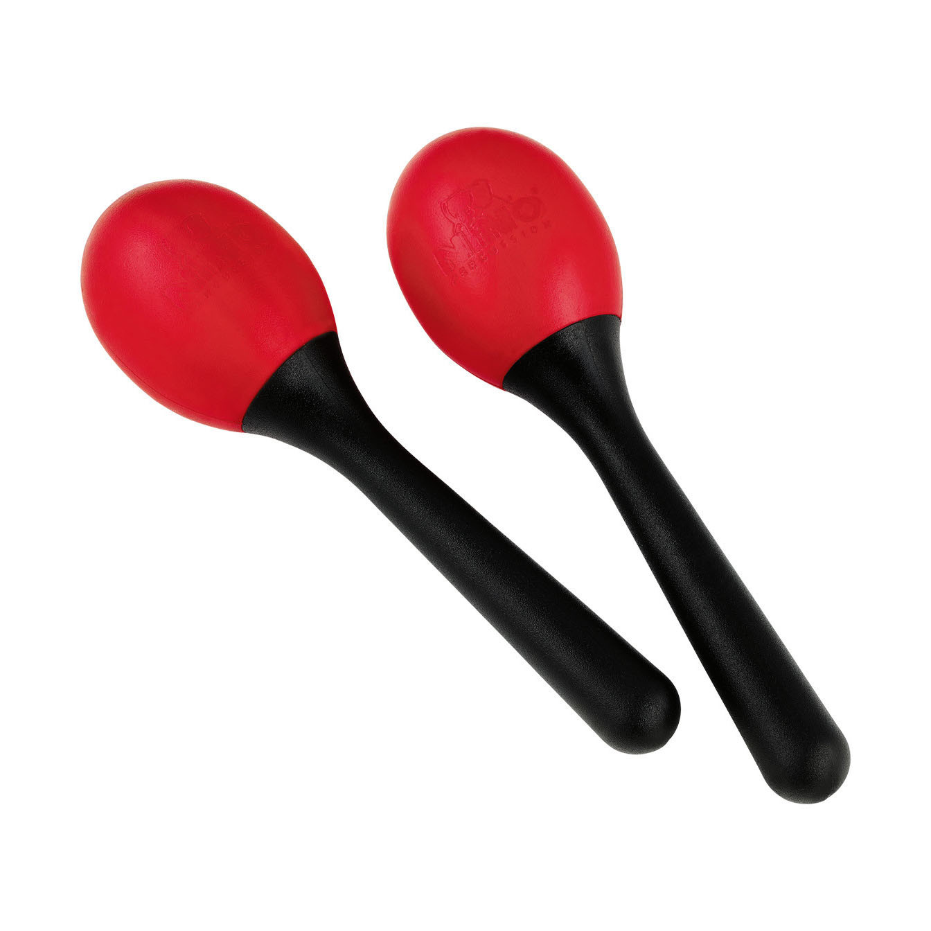 NINO Percussion Molded ABS Egg Maracas - 6" (NINO569R)