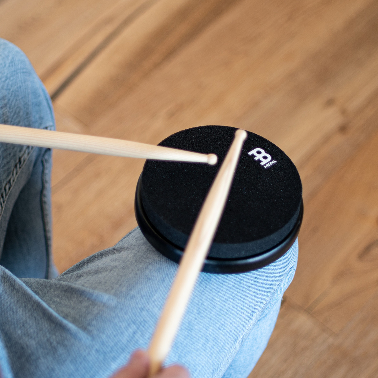 MEINL Cymbals Marshmallow Practice Pad - Black 6" (MMP6BK)