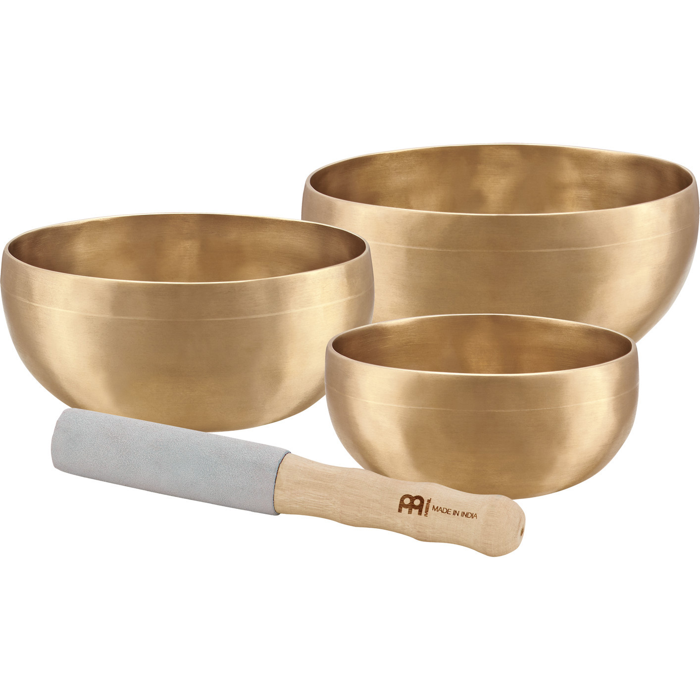 Meinl Sonic Energy 3-teiliges Universal Series Singing Bowl Set - 500/700/750g (SB-U-1950)