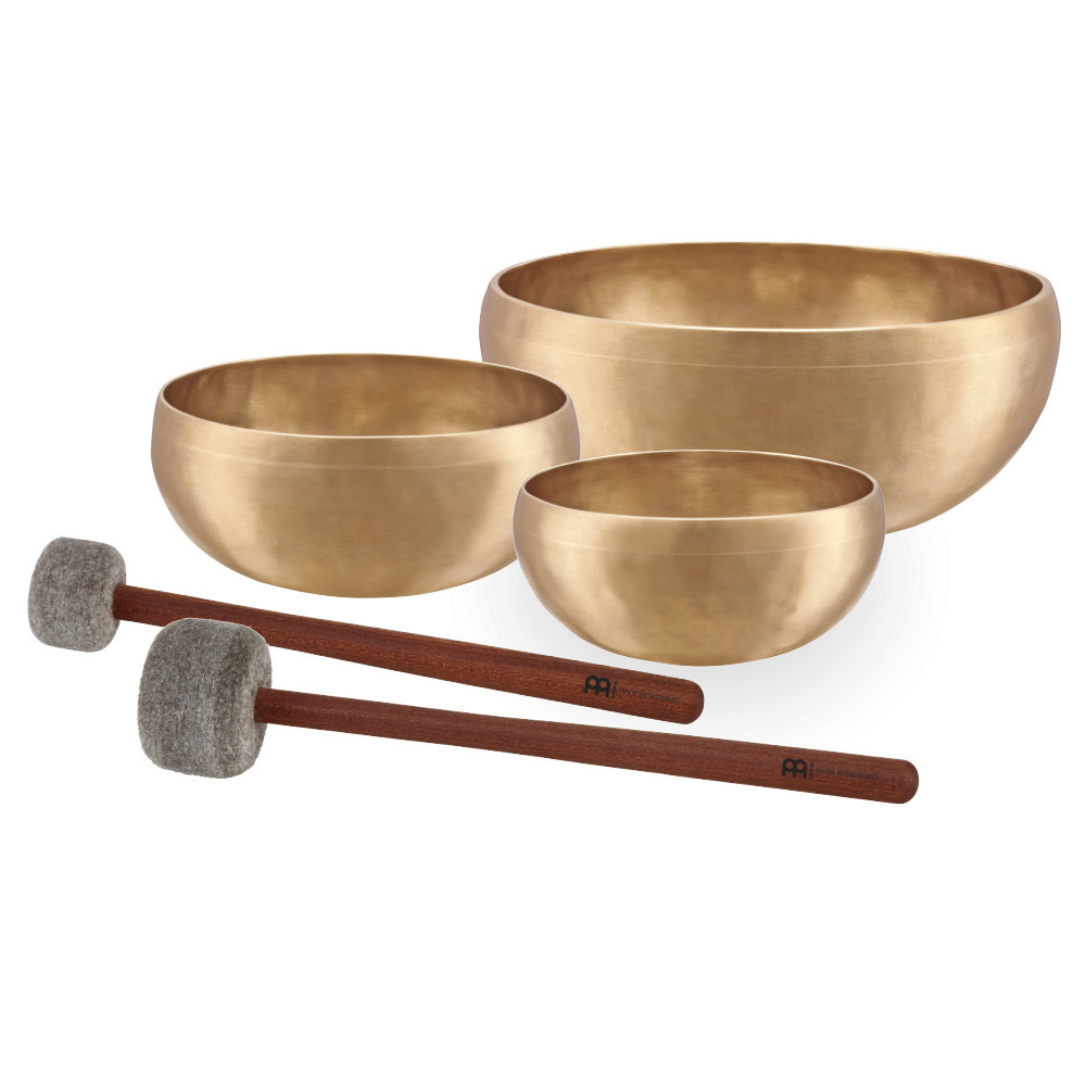 Meinl Sonic Energy 3-piece Cosmos Series Singing Bowl Set - 800/1000/2000g (SB-C-3800)