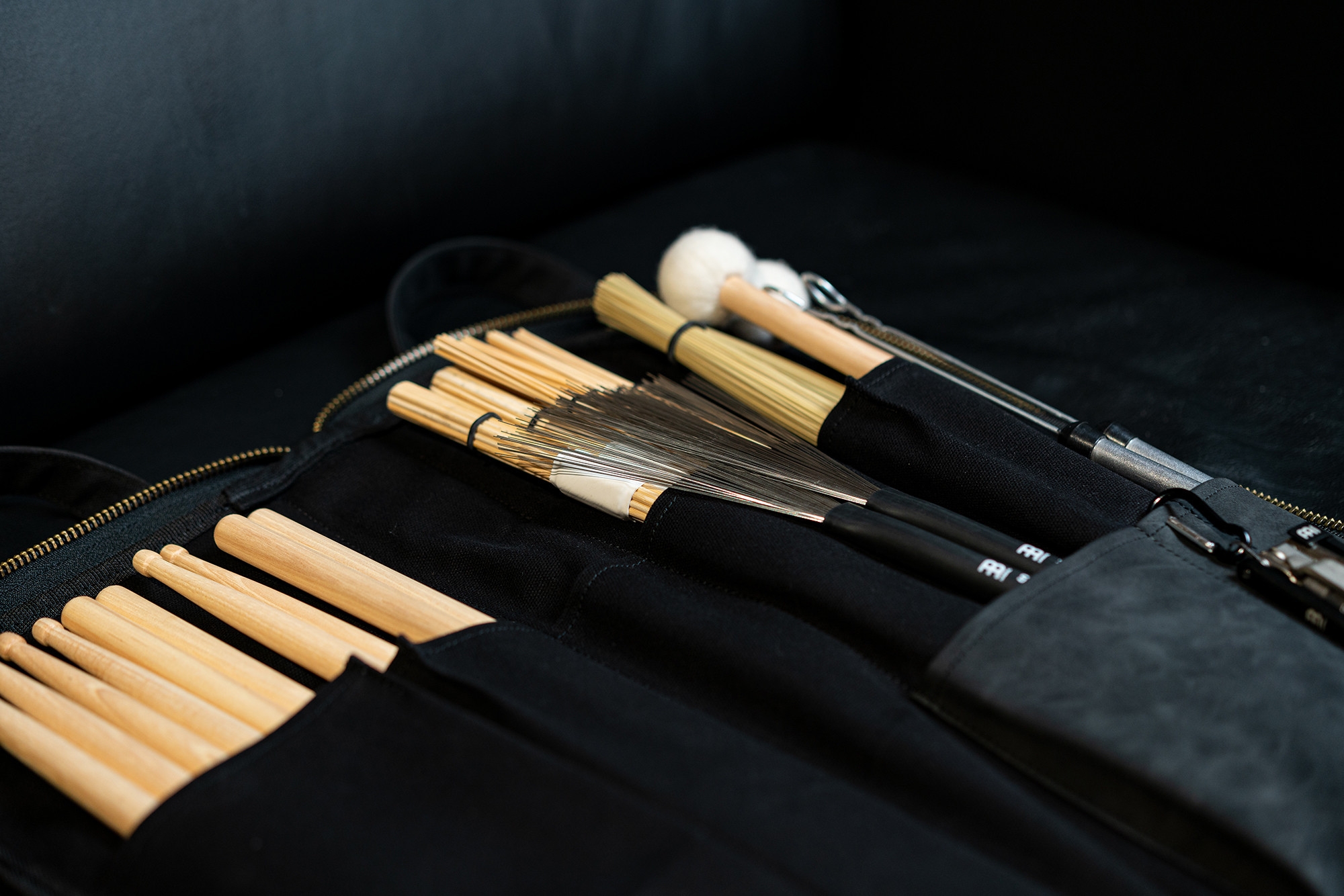 MEINL Cymbals Canvas Collection Stick Bag - Classic Black (MWSBK)