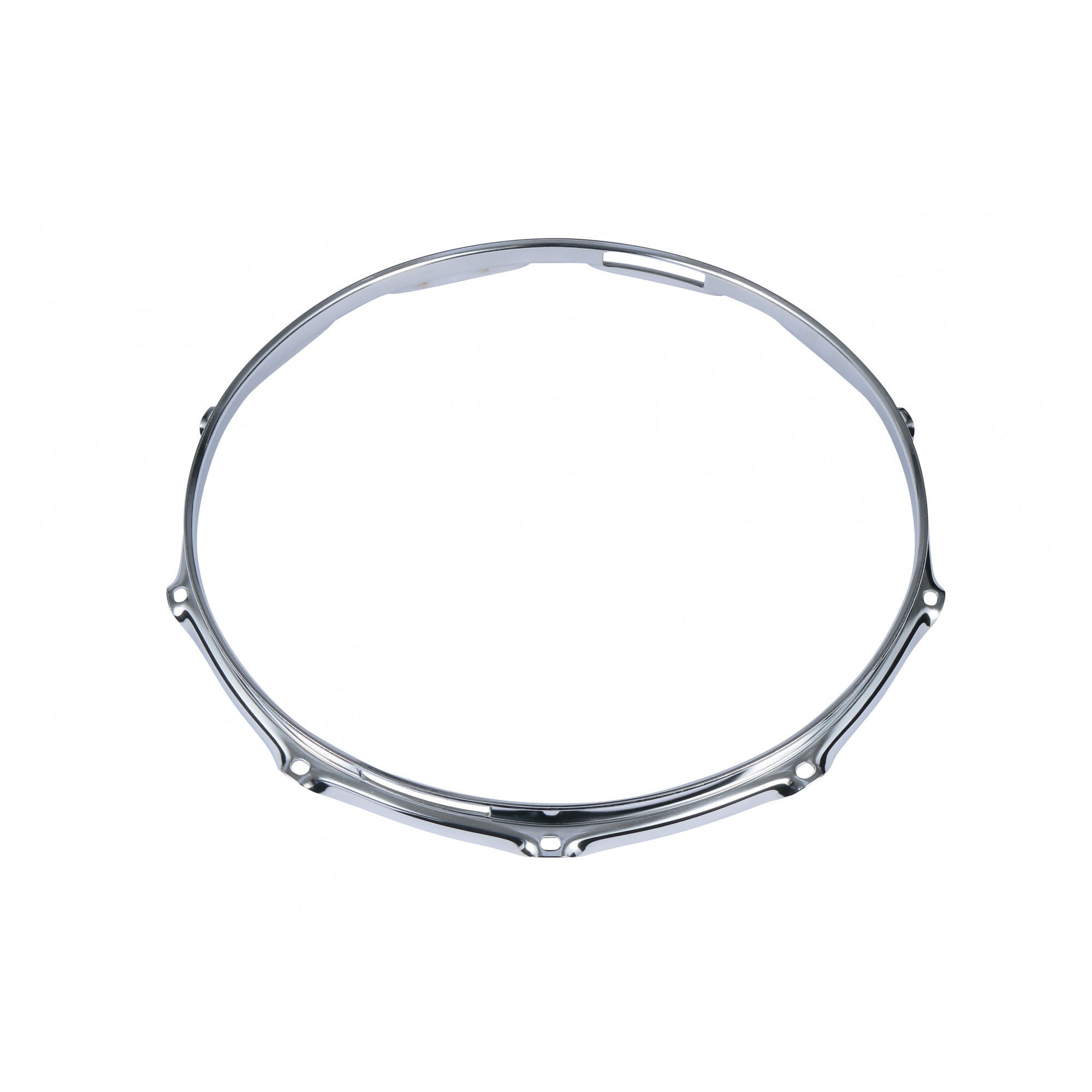 TAMA 2.3mm Steel Mighty Hoop 14" 10-Hole - Chrome Snare Side (MFM14S-10)