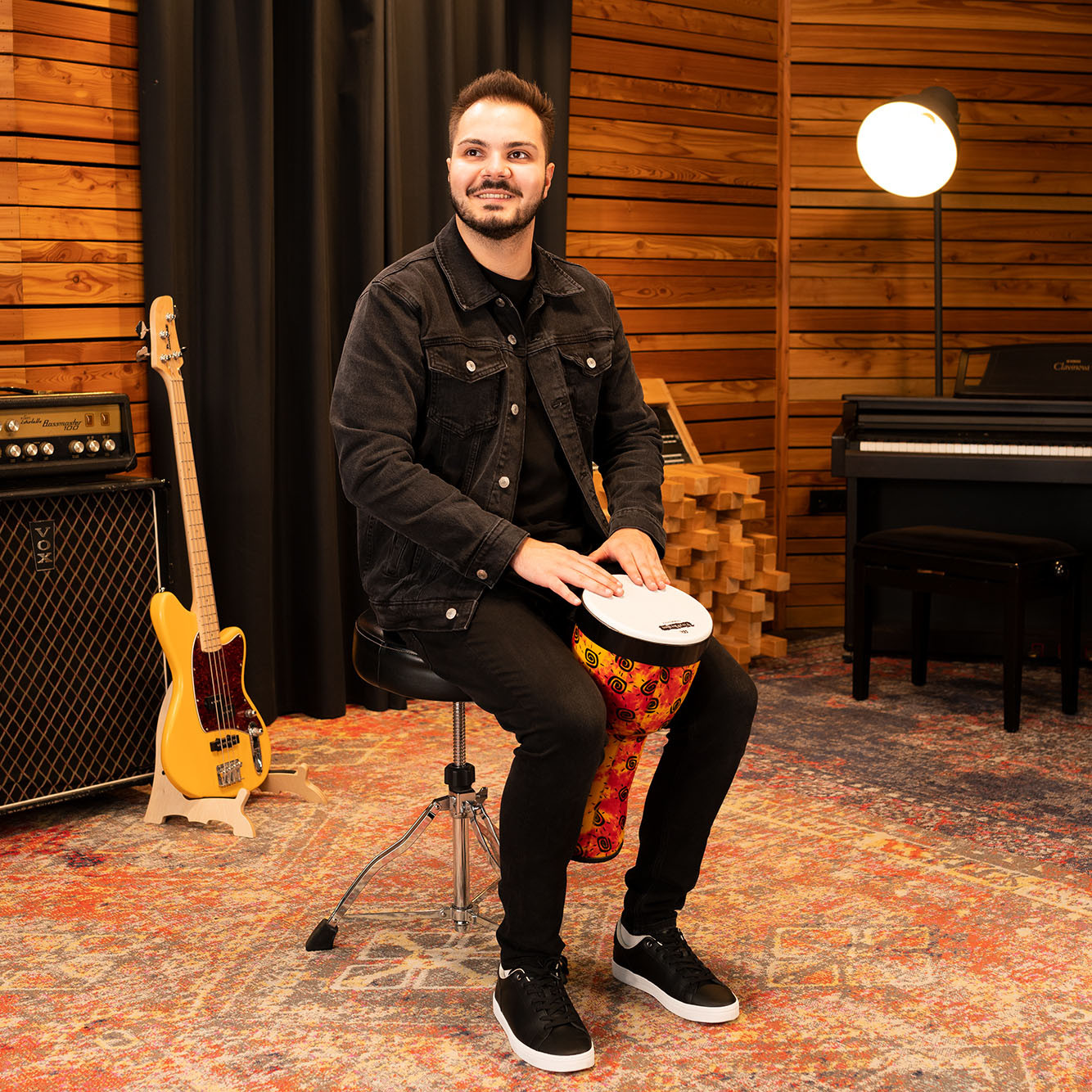 MEINL Drum Circle Djembes Series Pop Off Djembe - 8" (VR-SDJPO8-SH)