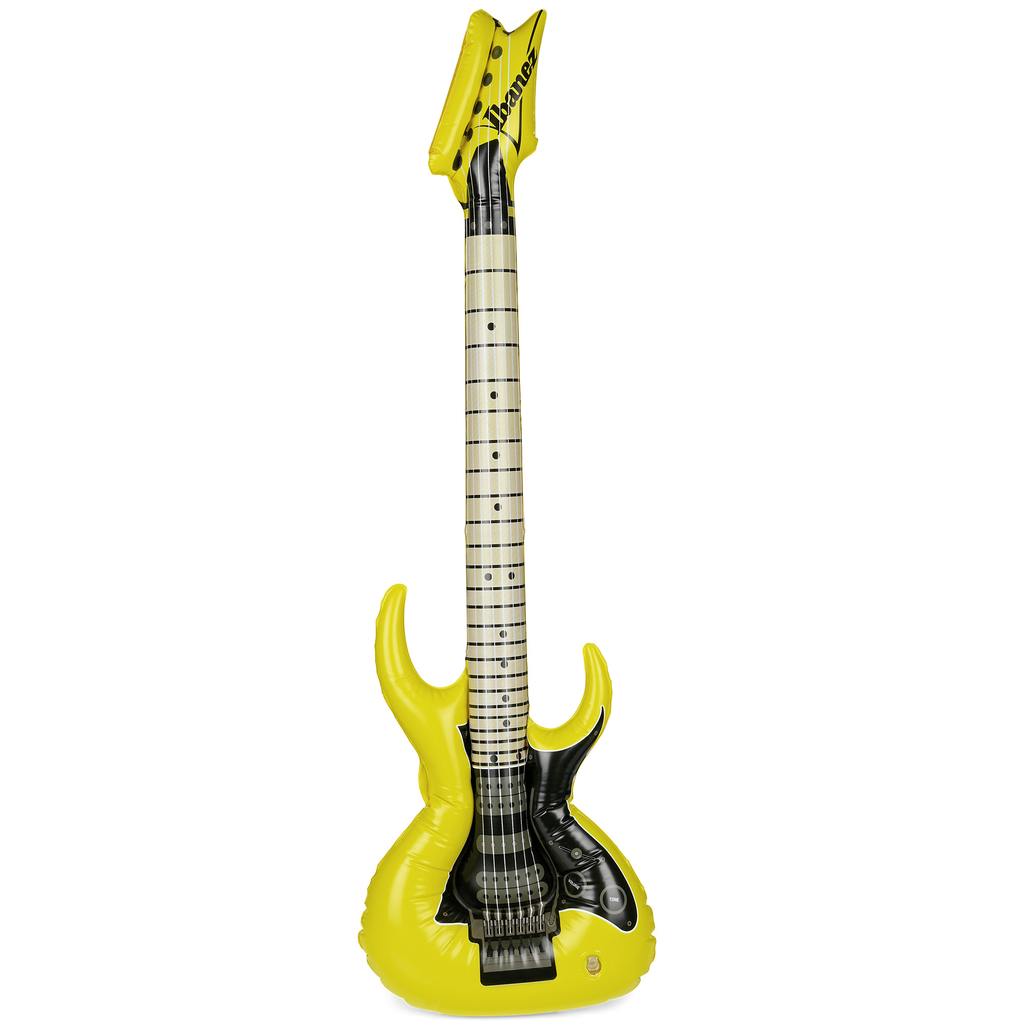 IBANEZ Aufblasbare E-Gitarre/Luftgitarre - Gelb/Schwarz (IBZ-AIRGUITAR)