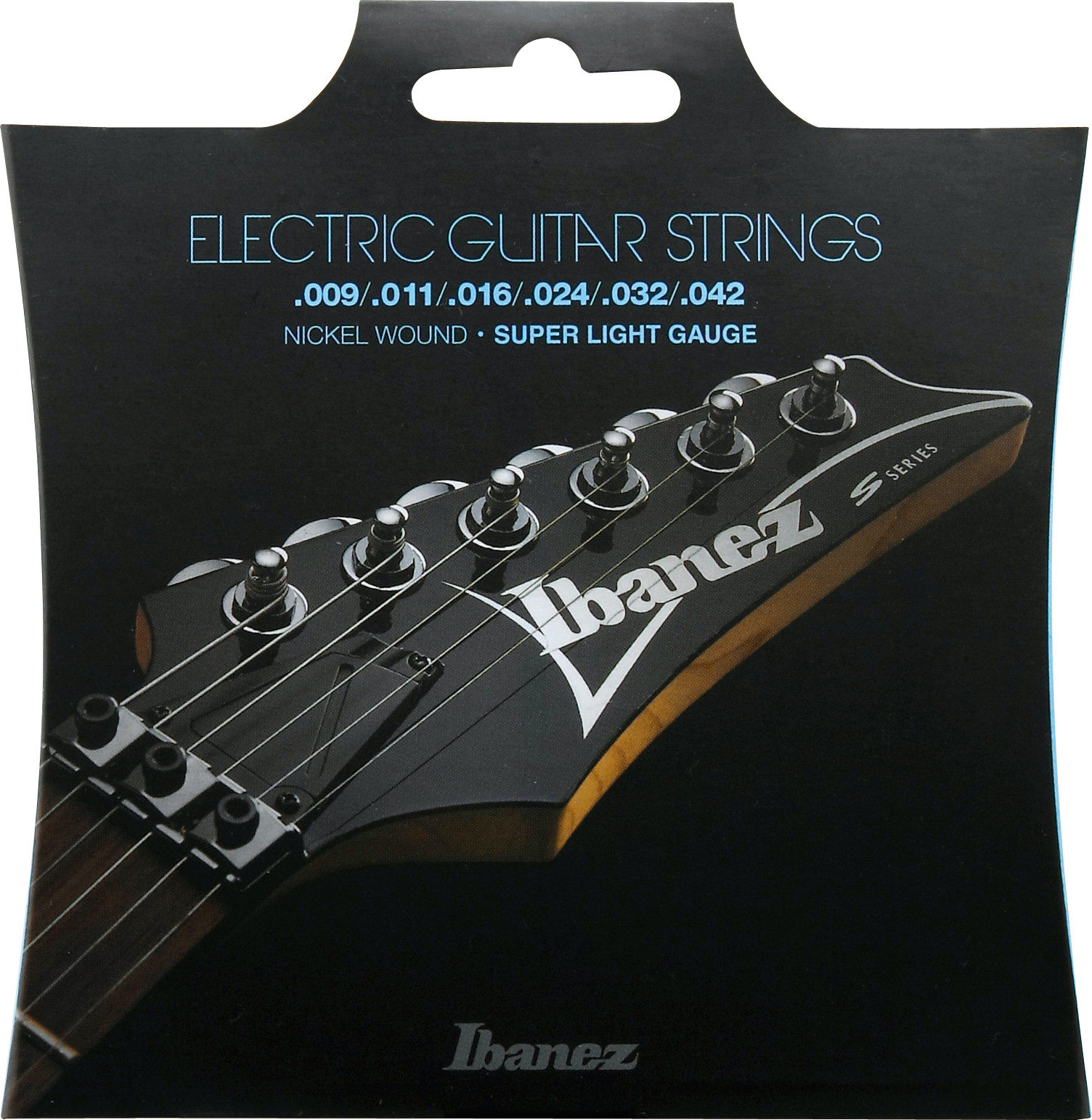 IBANEZ Saiten Set für 6 String E-Gitarre - Super Light (IEGS6)