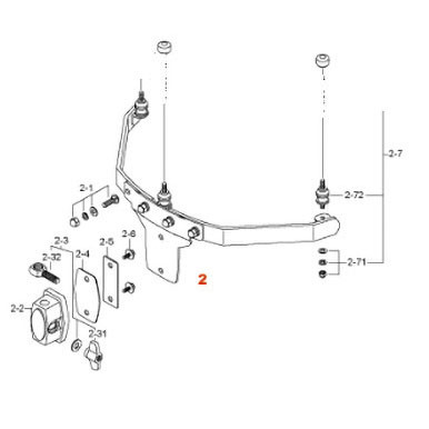 TAMA Starcast Mount (Superstar) - 12"  (MSM12)